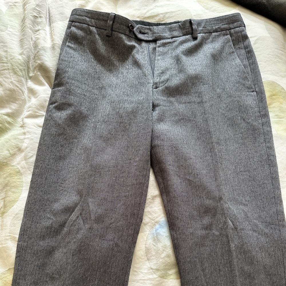 J Crew Grey Bowery pants